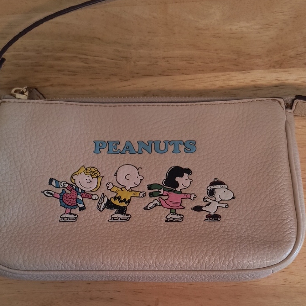 Coach Peanuts Mini Bag in Cream
